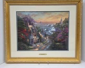 Thomas Kinkade Framed Art Print