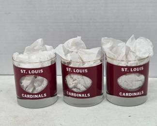 St. Louis Football Cardinals Glass Tumblers