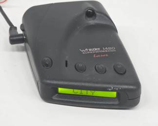 Whistler 1480 Superwideband Radar Detector