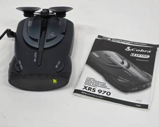 Cobra XRS 970 Radar Detector With Manual