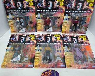 Star Trek Generations Action Figures Set