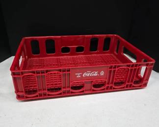 Red Coca-Cola HDPE Plastic Crate