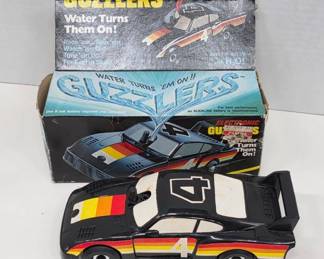 Electronic Guzzlers Black Toy Car