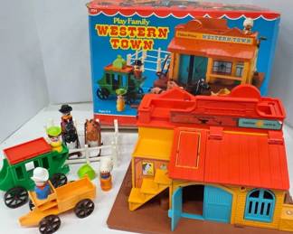 Fisher-Price Play Family Western Town