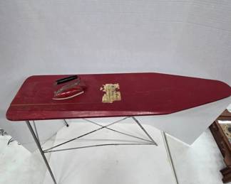 Toy Ironing Board With Metal Iron