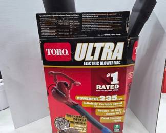 Toro Ultra Electric Blower Vac Model 51609