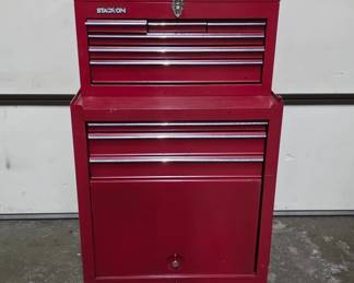 Stack-On Red Metal Tool Chest With Drawers