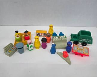 Sesame Street Themed Playset Figures
