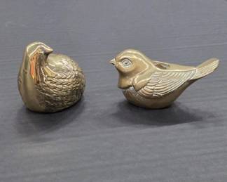 Brass Bird Figurines by Candle Compliments
