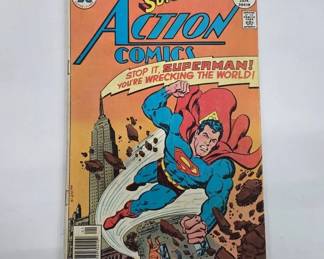 Action Comics No. 467 Superman Cover