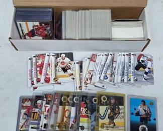 Hockey Trading Card Collection in Box