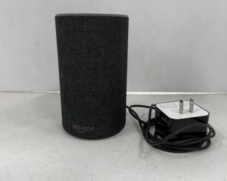 Amazon Echo Smart Speaker with Adapter