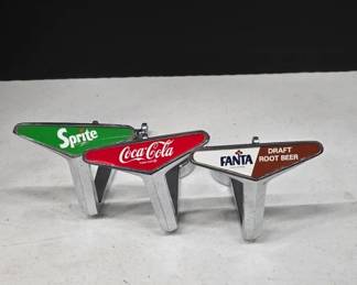 Soda Fountain Tappers With Brand Logos	