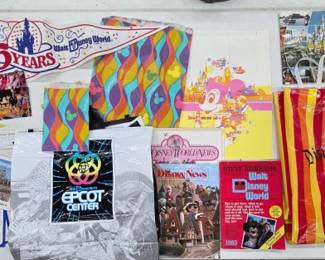 Disney Memorabilia Including EPCOT Items