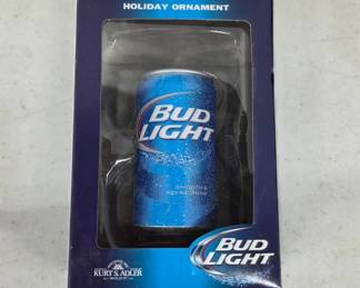 Bud Light Holiday Ornament in Original Packaging