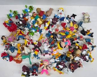 Figurine Lot of Mixed Characters