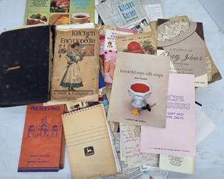 Vintage Recipe Book Collection