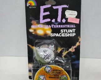 E.T. Stunt Spaceship Toy in Original Packaging