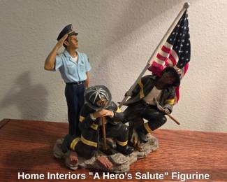 Home Interiors A Heros Salute Figurine