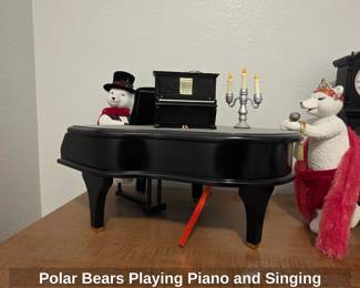 Polar Bears Playing Piano and Singing
