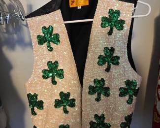 Shamrock Holiday Vest
