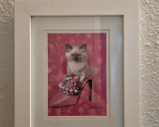 Kitten with Shoe picture