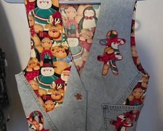 Reindeer Holiday Vest