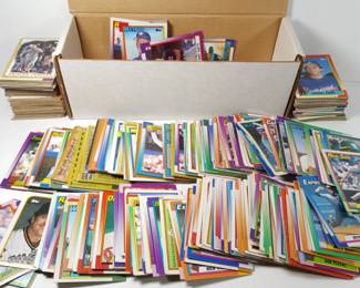 Box Full Of 1983 - 1989 Baseball Cards