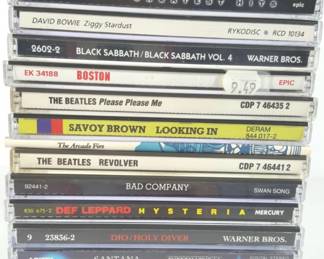 Assorted Collection of Vintage Rock, & More CD's