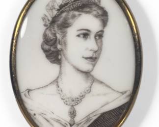 Queen Elizabeth II June 2nd 1953 Coronation Brooch