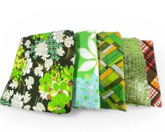 Vintage Fabric Yardage 13 yards