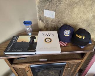 U.S. Navy Memorabilia  Books Collection
