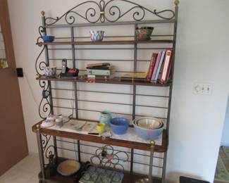 Beautiful bakers rack