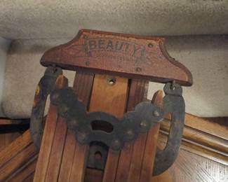 Antique drying rack