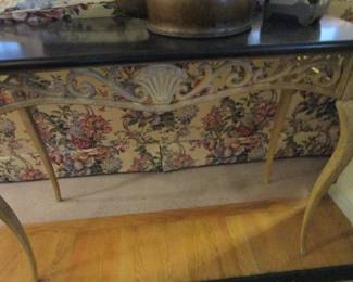 Vintage sofa table