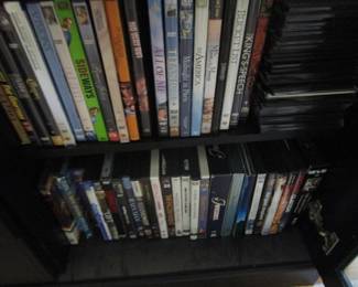 Lots of DVDs