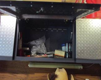 NewAge stainless garage storage/cabinet (comes apart easily)