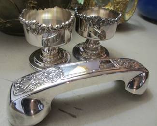 More silver plate trinkets