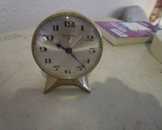 Miniature Bulova clcok