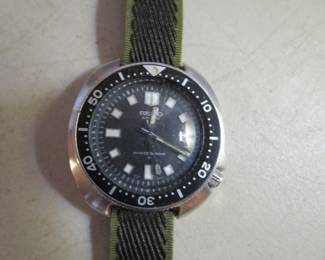 Seiko diver watch