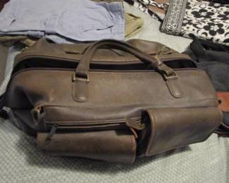 LL Bean leather satchel