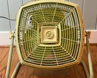 VINTAGE SEARS HIGH VELOCITY 3 SPEED FLOOR FAN