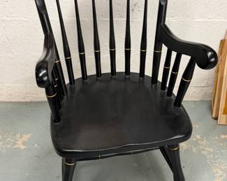VANDERBILT UNIVERSITY HARDWOOD CAPTAINS CHAIR