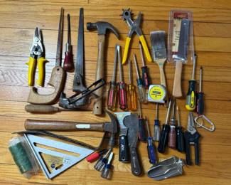 HAND TOOLS HAMMER SAW DRIVERS