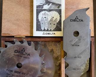 DELTA CARBIDE TIPPED DADO HEAD SET TOOLS