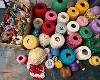 VINTAGE EMBROIDERY THREAD