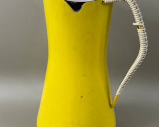 JENS QUISTGAARD DANSK DESIGNS YELLOW ENAMEL PITCHER