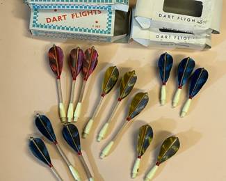 VINTAGE DART FLIGHTS GLYDA FLYRITE