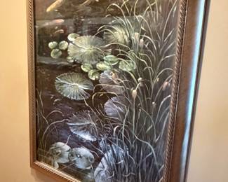 Koi pond by Elisen Lunden