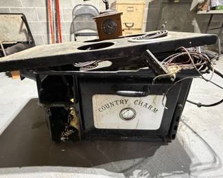 Country Charm stove ( has additional part )